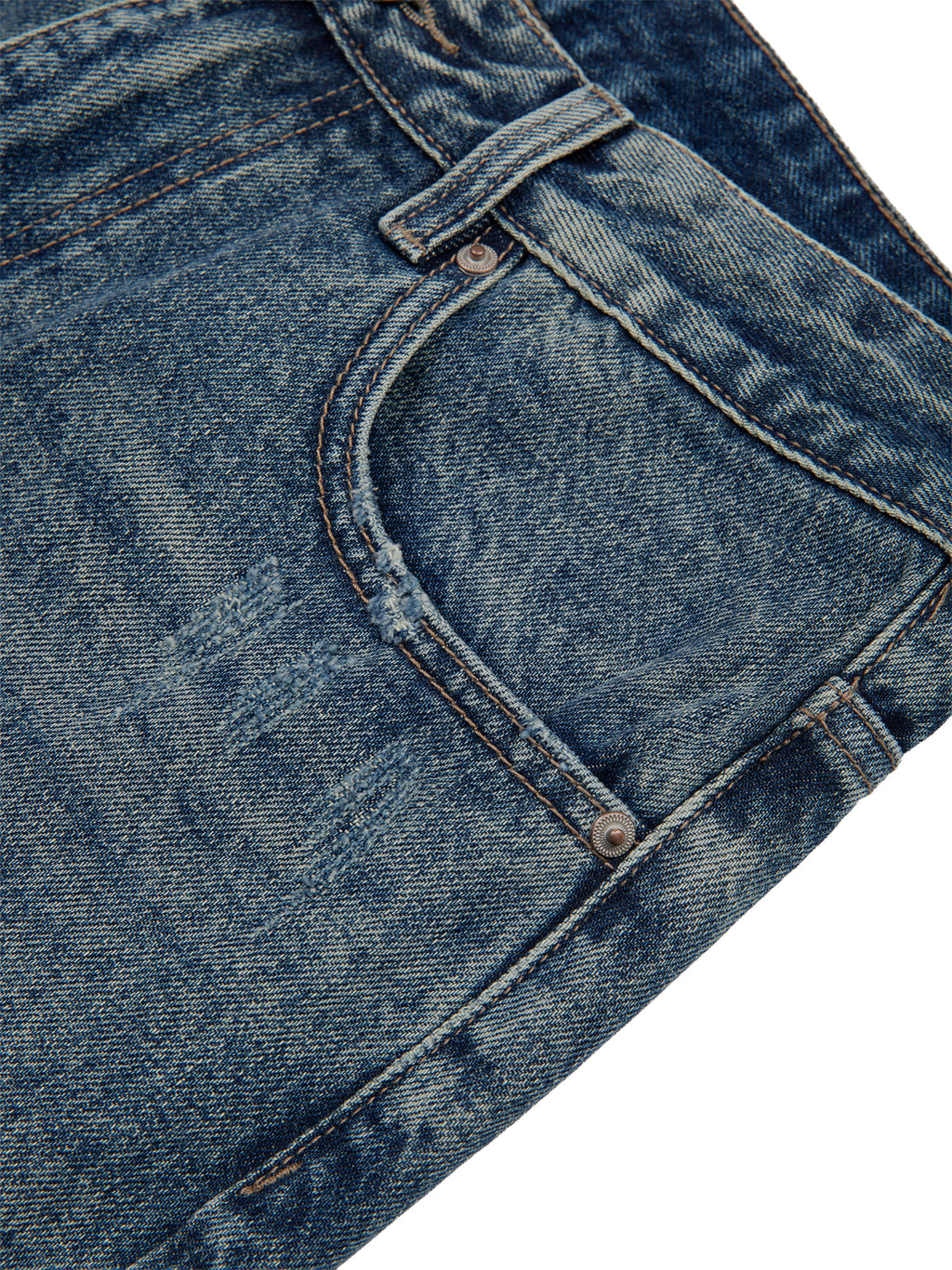 Whisker Fade Denim Jeans