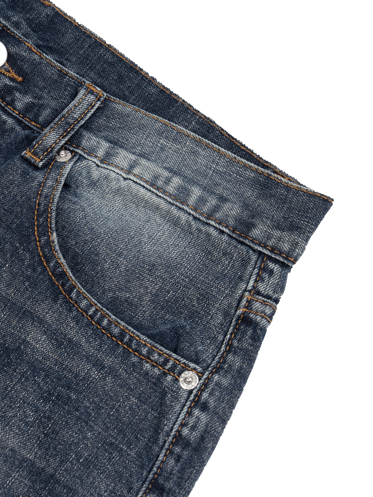 Indigo Fade Denim Jeans