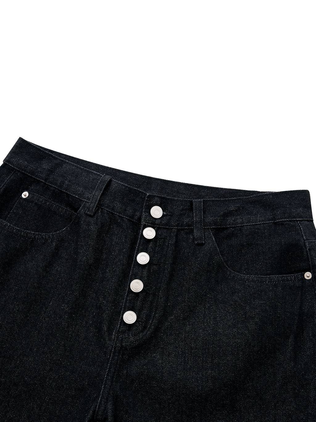 Blackout Button Fly Denim Jeans