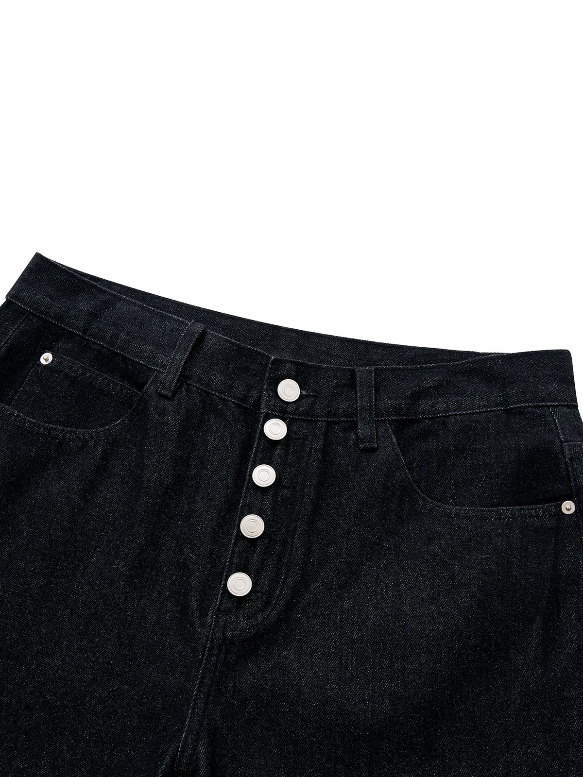 Blackout Button Fly Denim Jeans