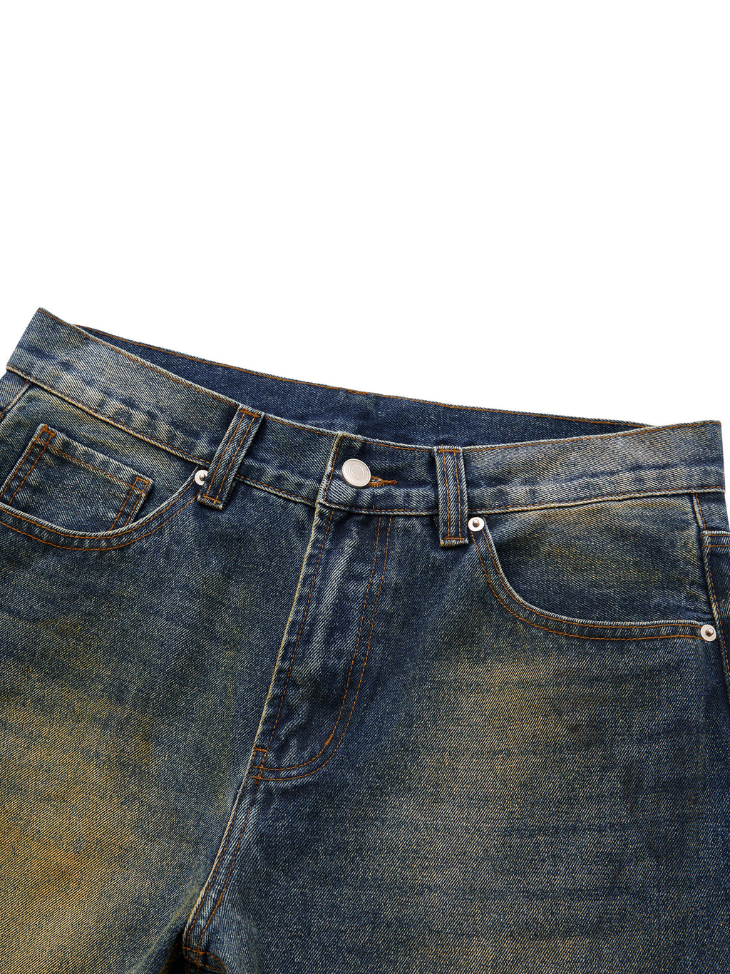 Sulfur Wash Denim Jeans
