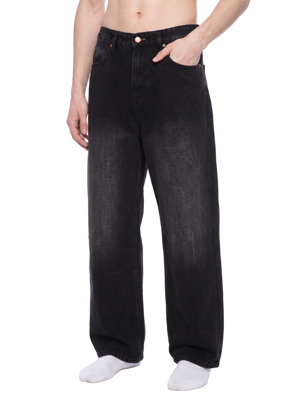 Copper Black Denim Jeans