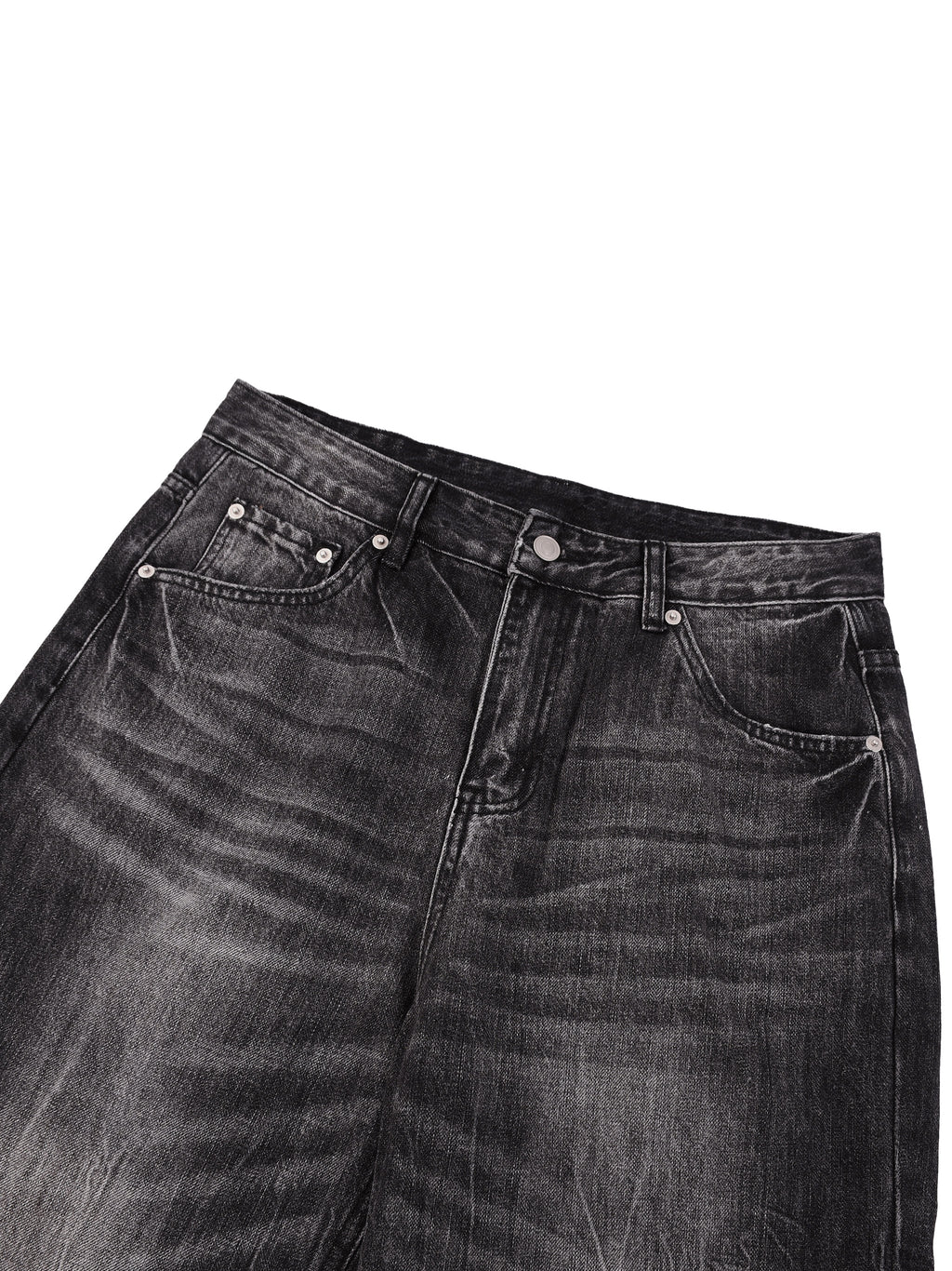 Smoke Crease Denim Jeans
