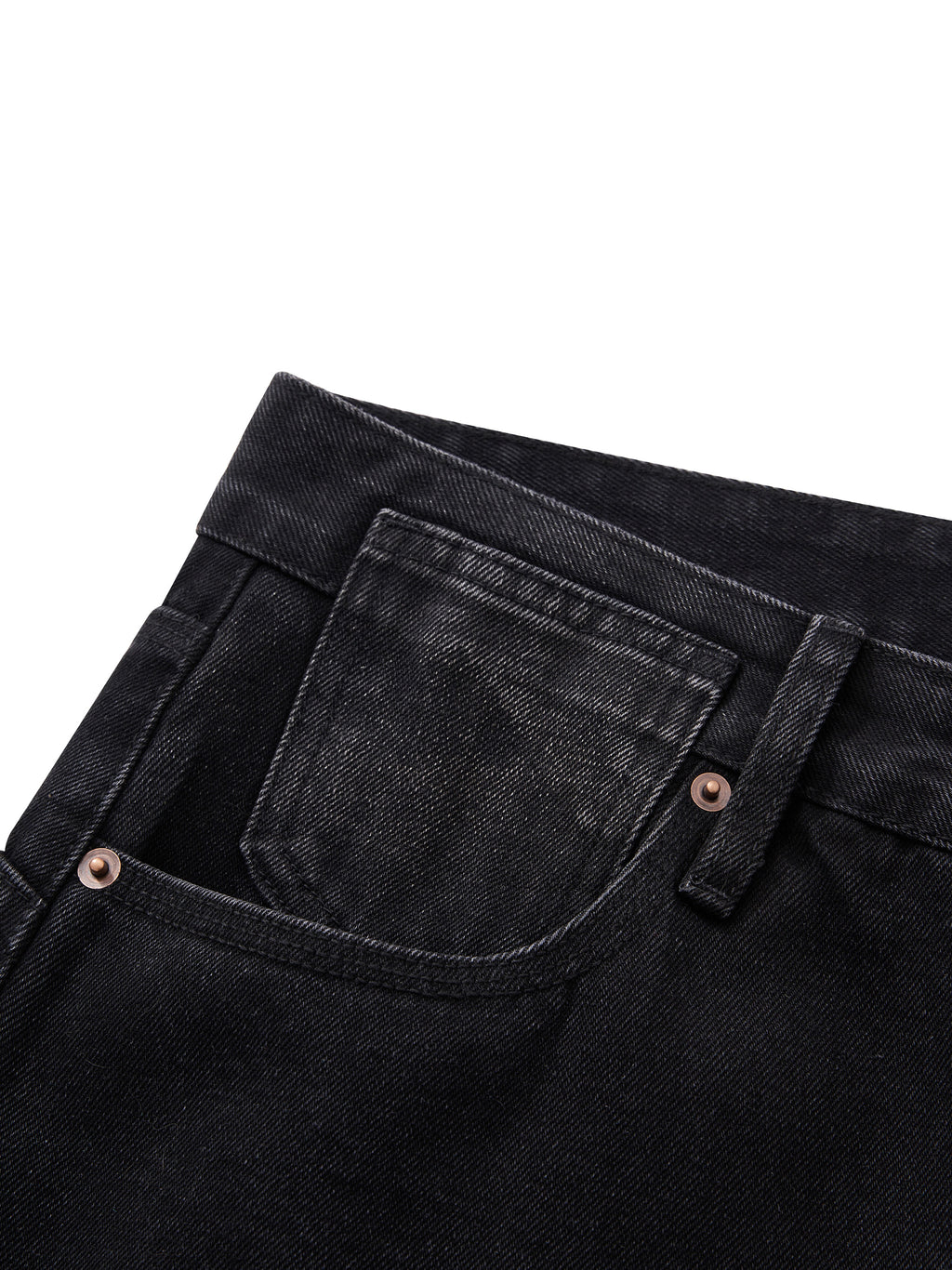 Copper Black Denim Jeans