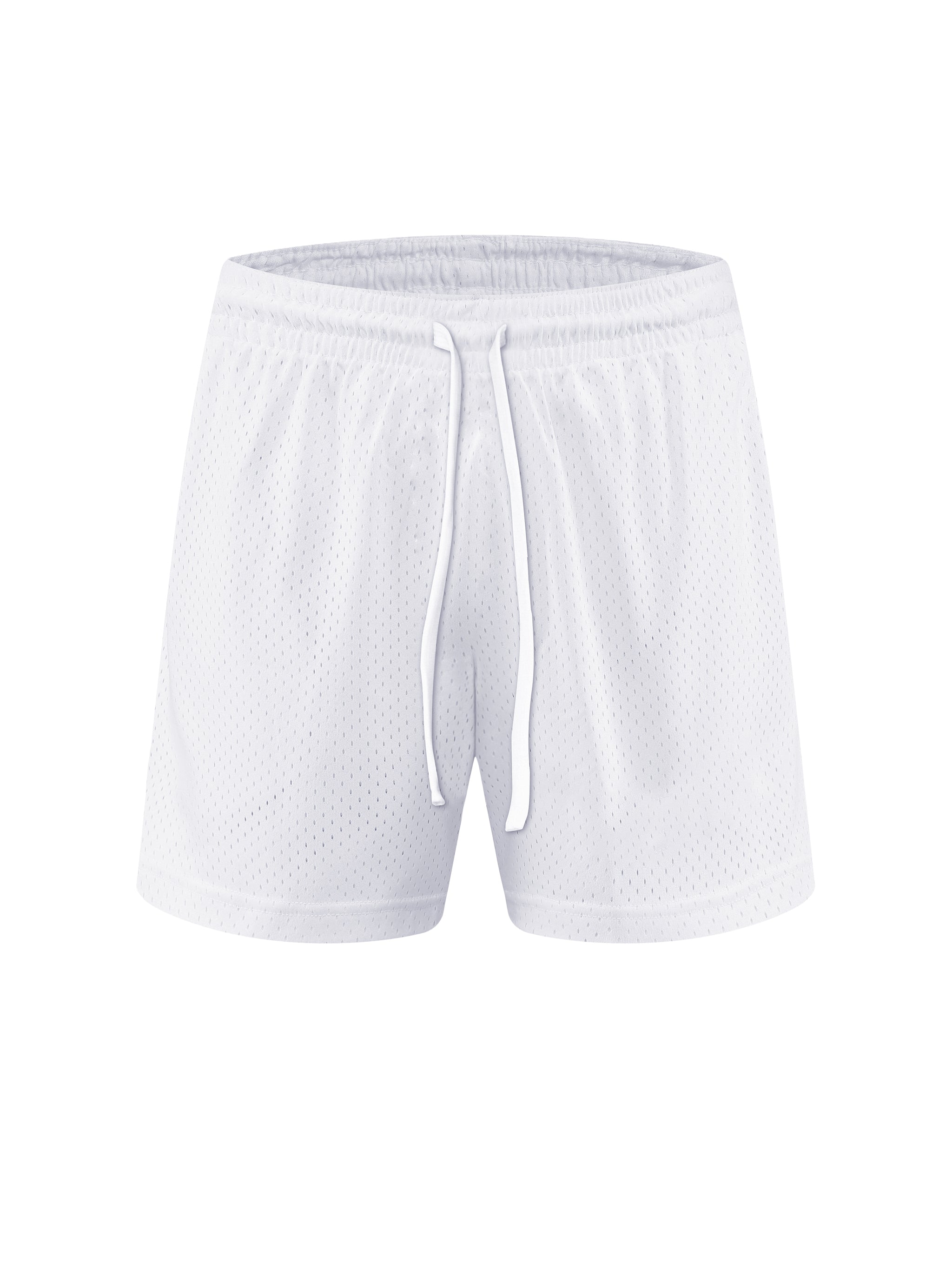 Mesh Drawstring Shorts