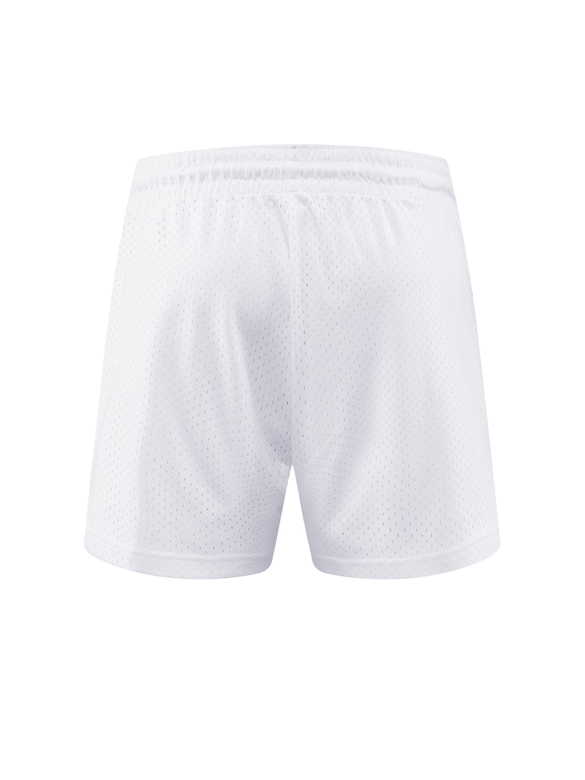 Mesh Drawstring Shorts