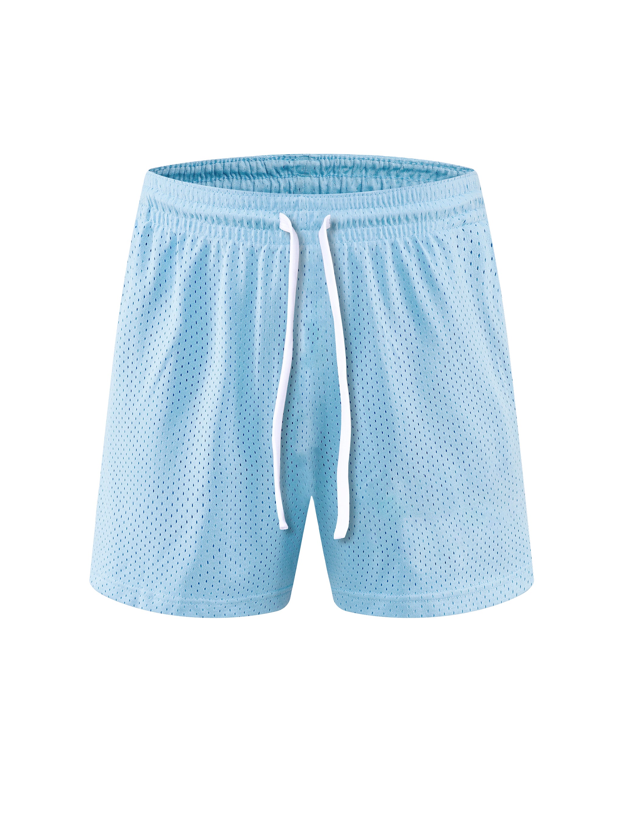 Mesh Drawstring Shorts