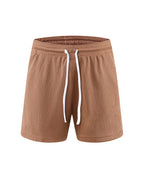 Mesh Drawstring Shorts