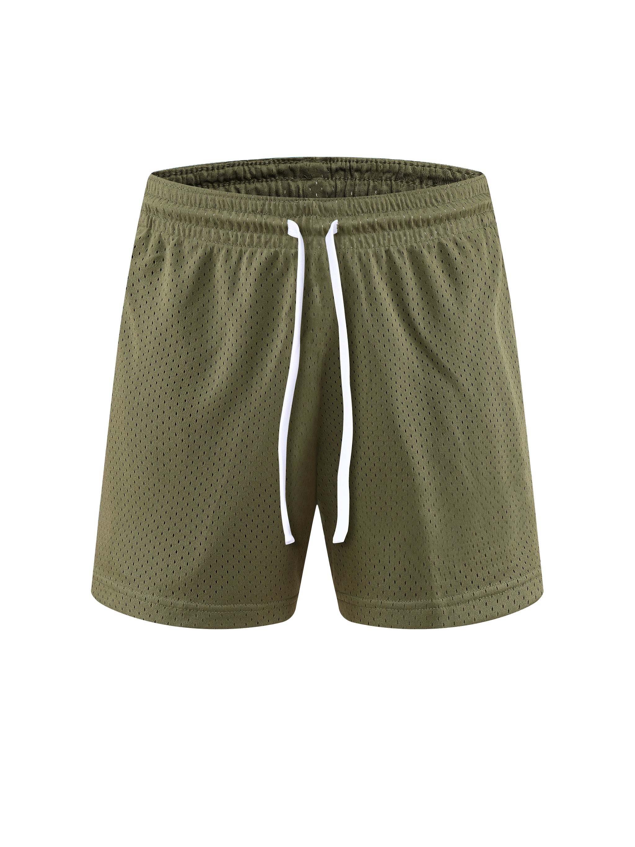 Mesh Drawstring Shorts