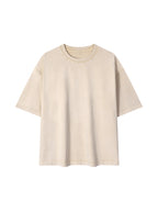 Mineral Wash Boxy Cotton T-Shirt