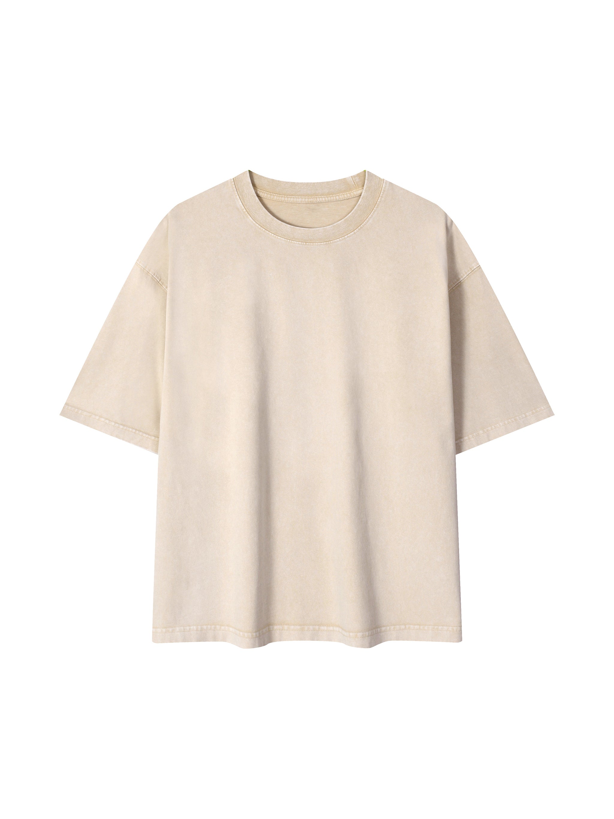 Mineral Wash Boxy Cotton T-Shirt