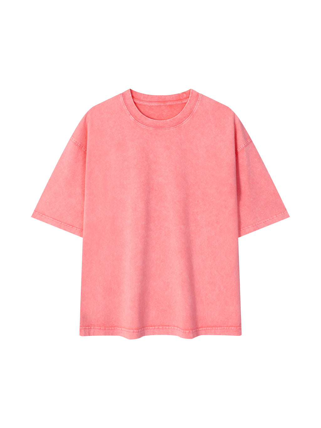 Mineral Wash Boxy Cotton T-Shirt
