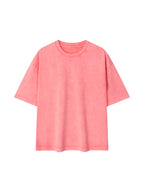 Mineral Wash Boxy Cotton T-Shirt