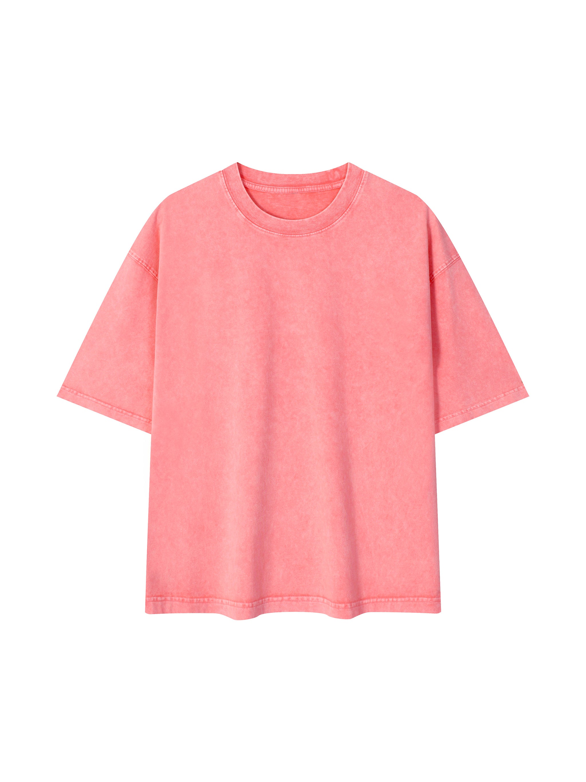 Mineral Wash Boxy Cotton T-Shirt