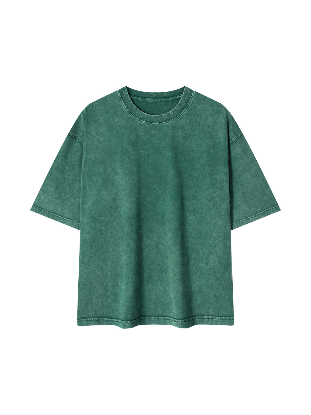 Mineral Wash Boxy Cotton T-Shirt