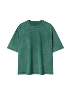 Mineral Wash Boxy Cotton T-Shirt