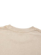 Mineral Wash Boxy Cotton T-Shirt