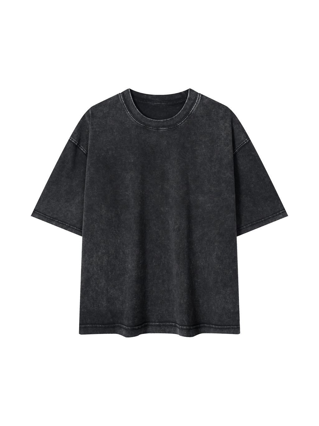 Mineral Wash Boxy Cotton T-Shirt