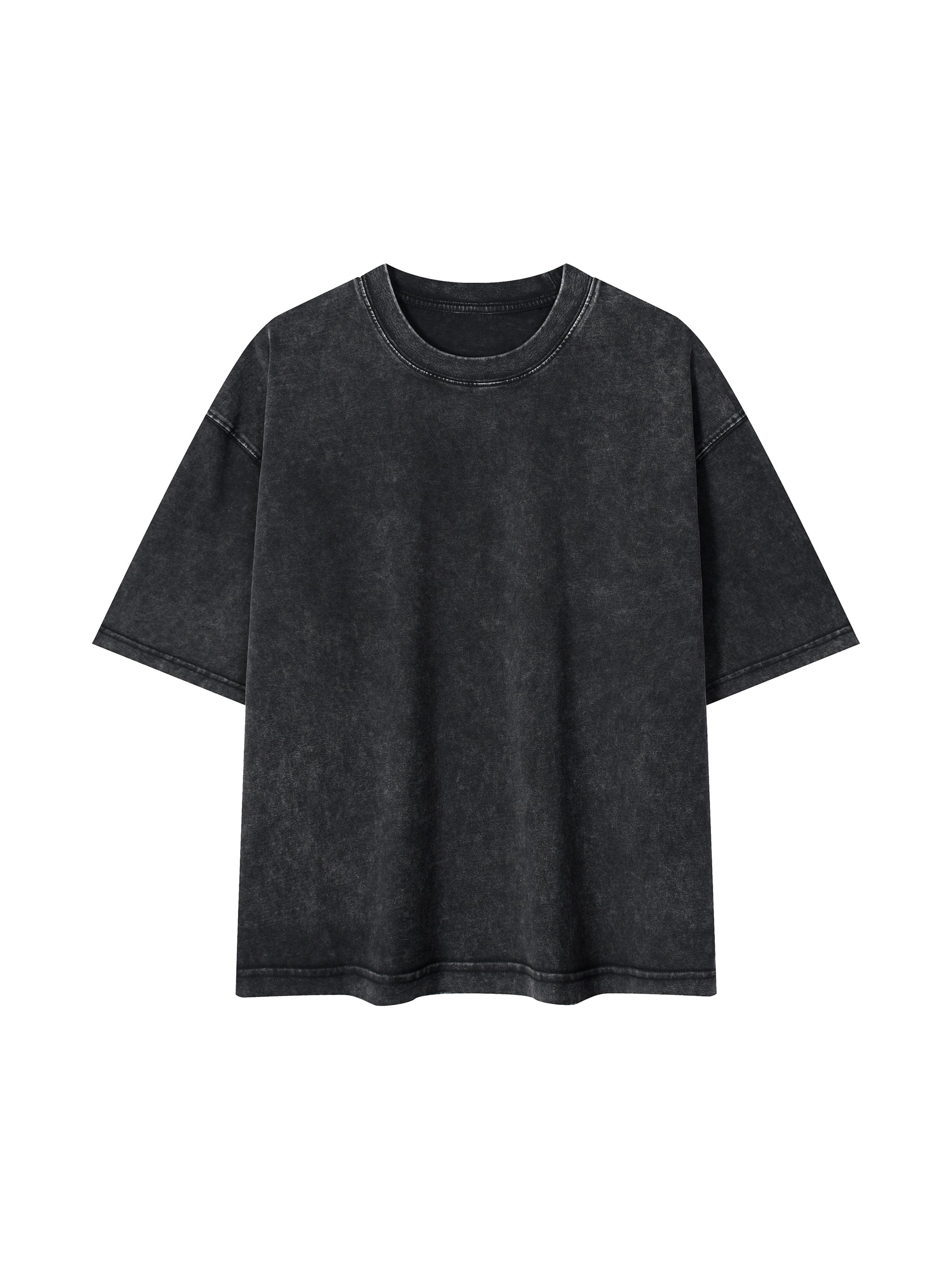 Mineral Wash Boxy Cotton T-Shirt