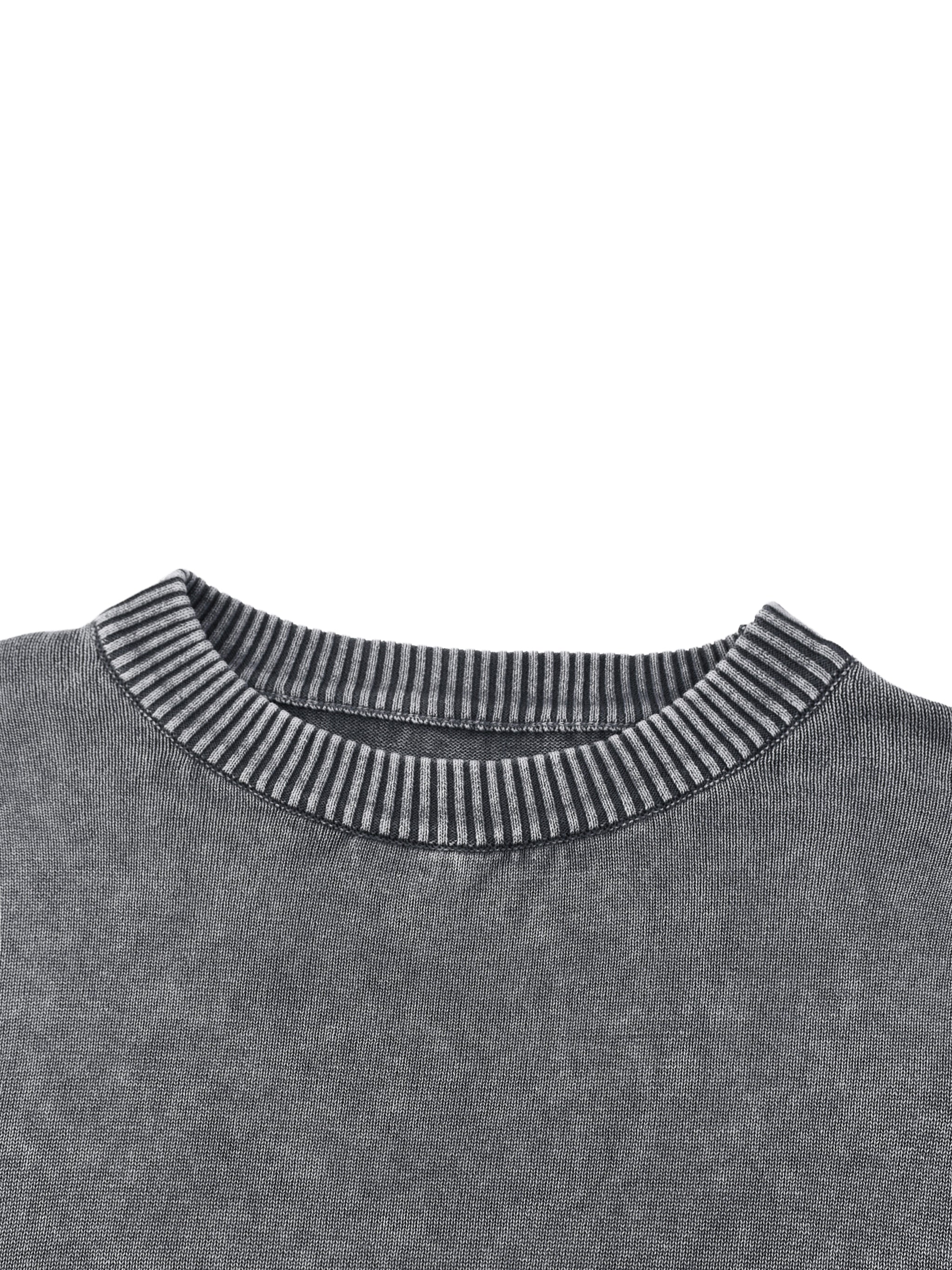 Mineral Wash Oversized Sweater