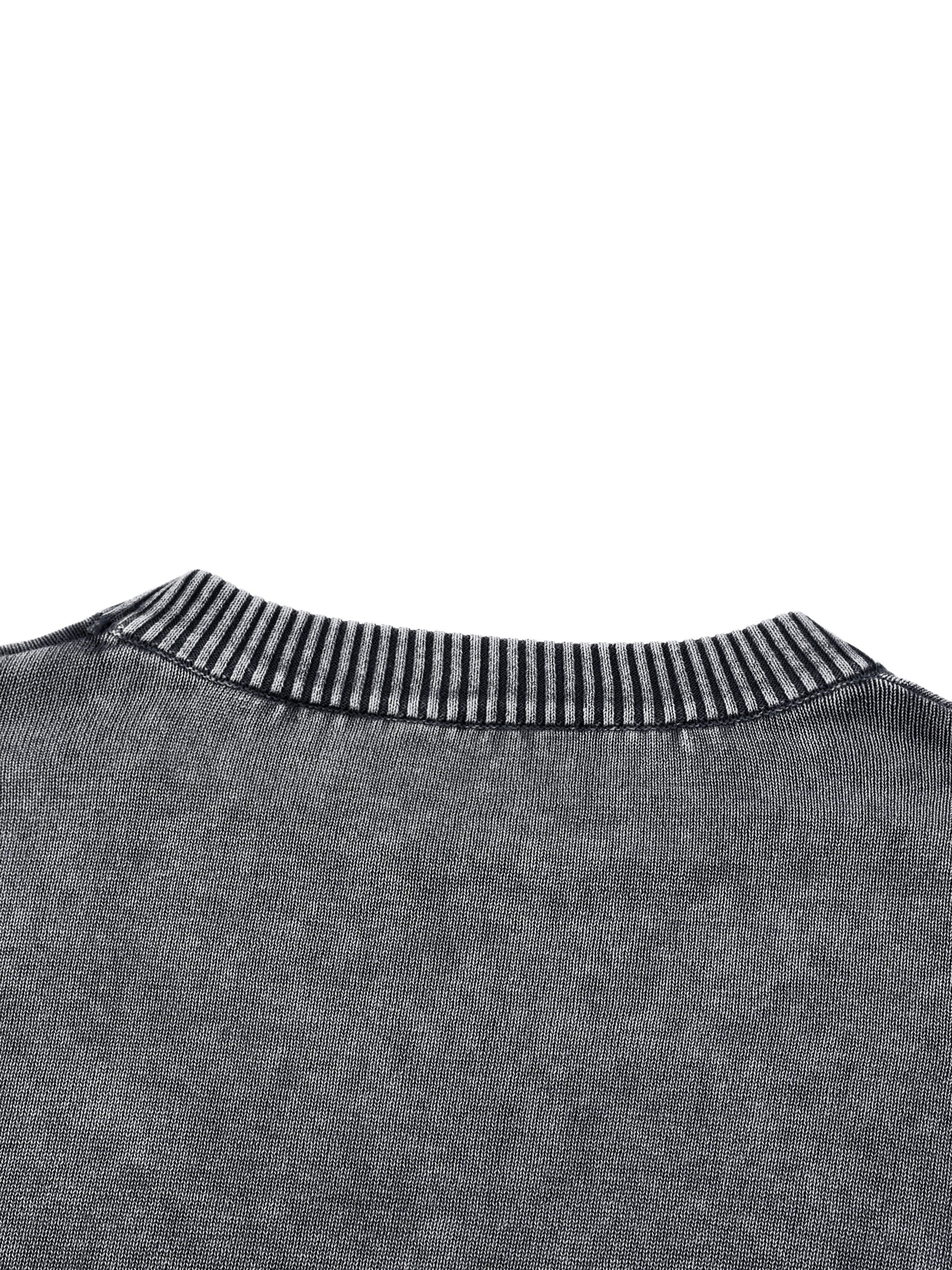 Mineral Wash Oversized Sweater