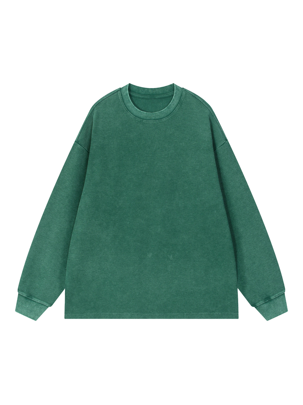 Mineral Wash Waffle Oversized T-Shirt