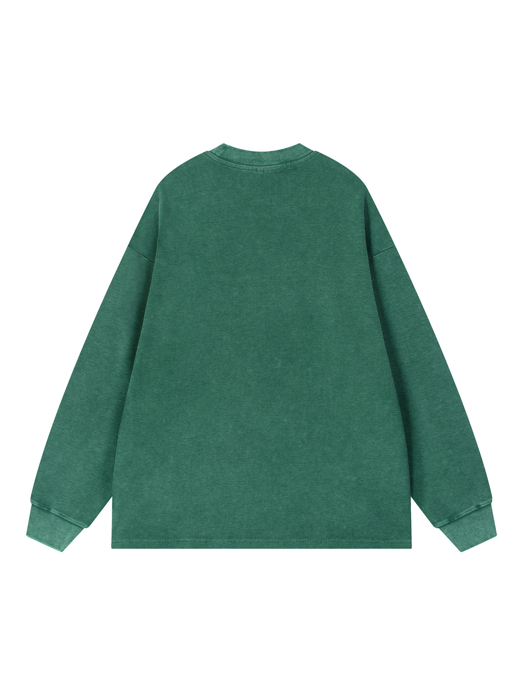 Mineral Wash Waffle Oversized T-Shirt