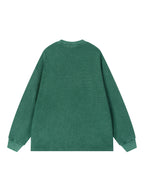 Mineral Wash Waffle Oversized T-Shirt