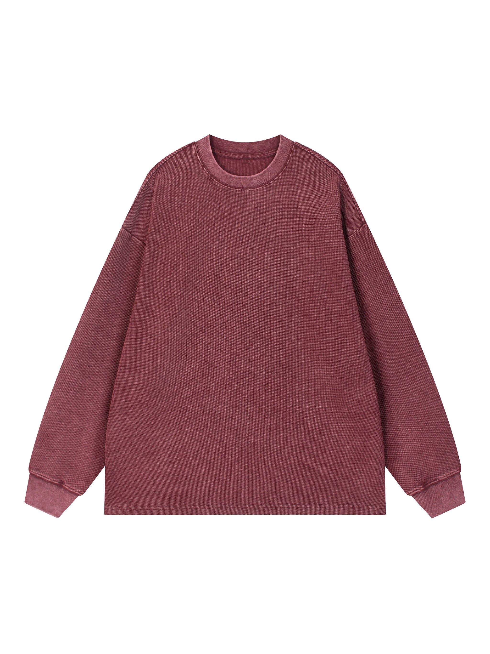 Mineral Wash Waffle Oversized T-Shirt