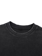 Mineral Wash Waffle Oversized T-Shirt