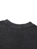 Mineral Wash Waffle Oversized T-Shirt
