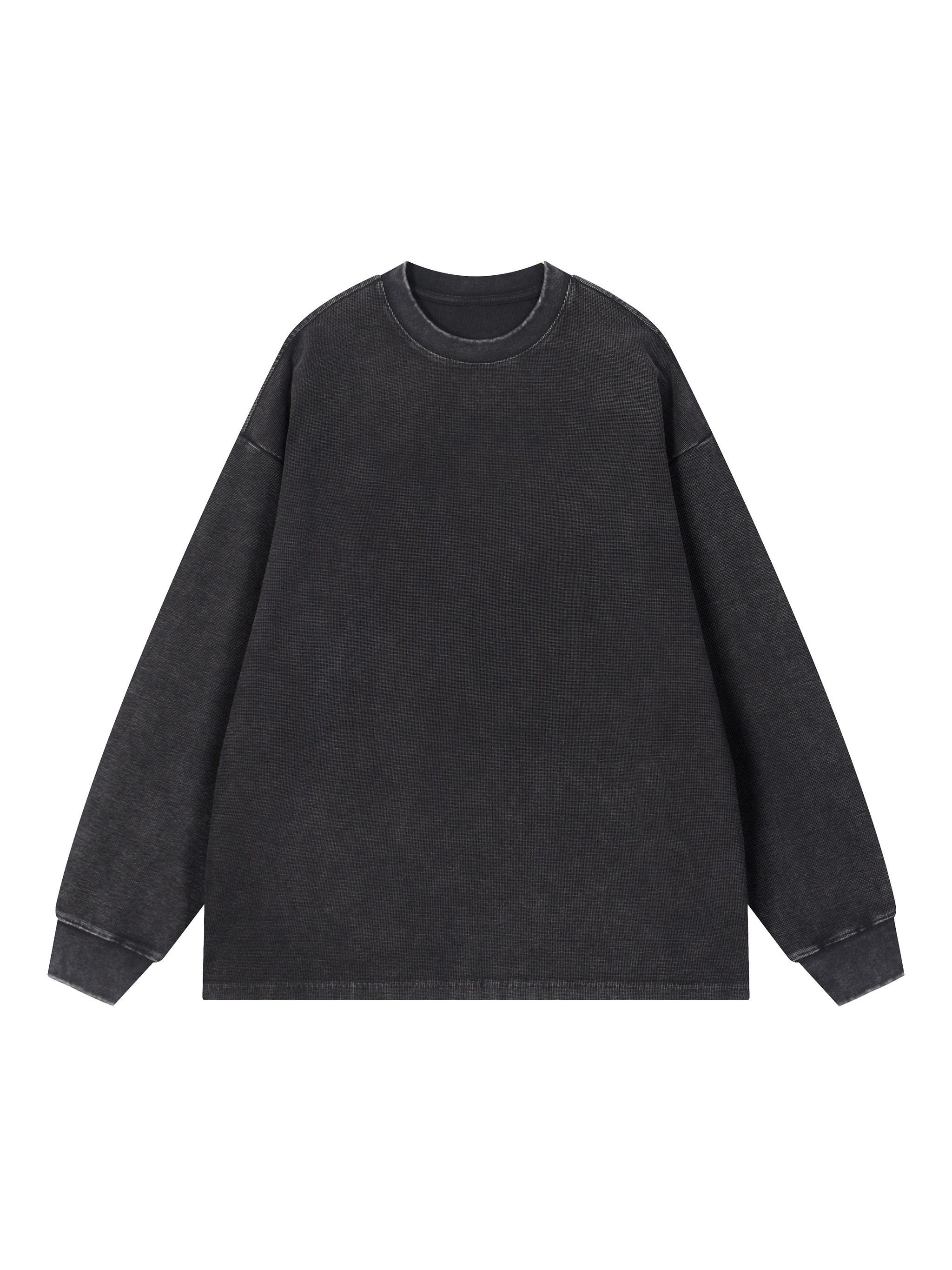 Mineral Wash Waffle Oversized T-Shirt