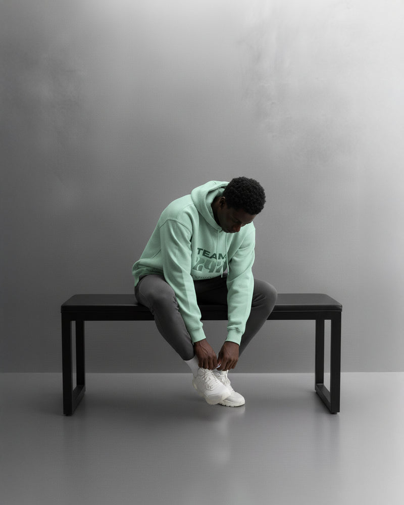 TEAM 247 MINT PERFORMANCE HOODIE