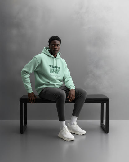 TEAM 247 MINT PERFORMANCE HOODIE
