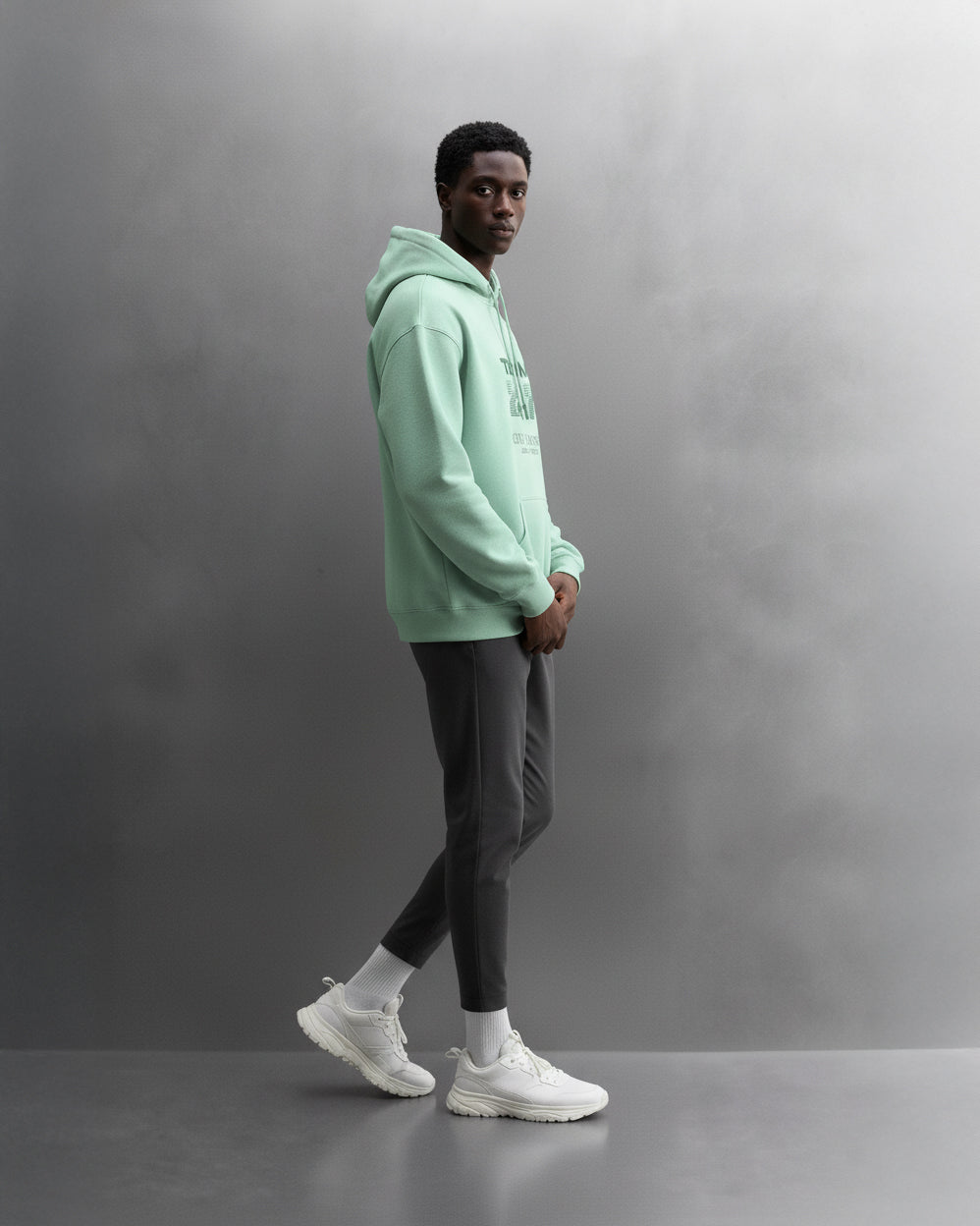 TEAM 247 MINT PERFORMANCE HOODIE