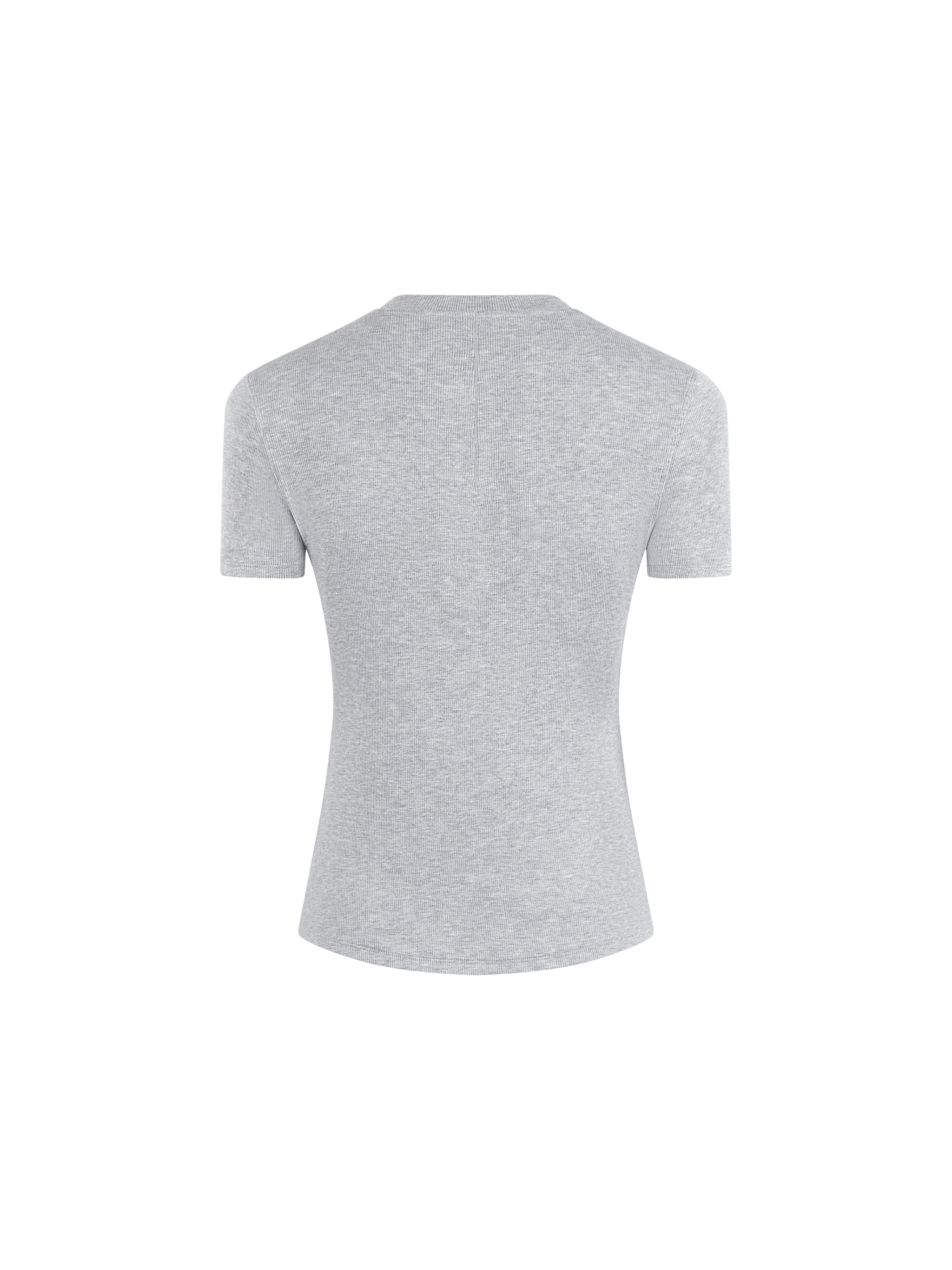 Modal Bodycon Henley Shirt