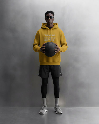TEAM 247 MUSTARD PERFORMANCE HOODIE