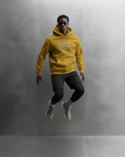 TEAM 247 MUSTARD PERFORMANCE HOODIE