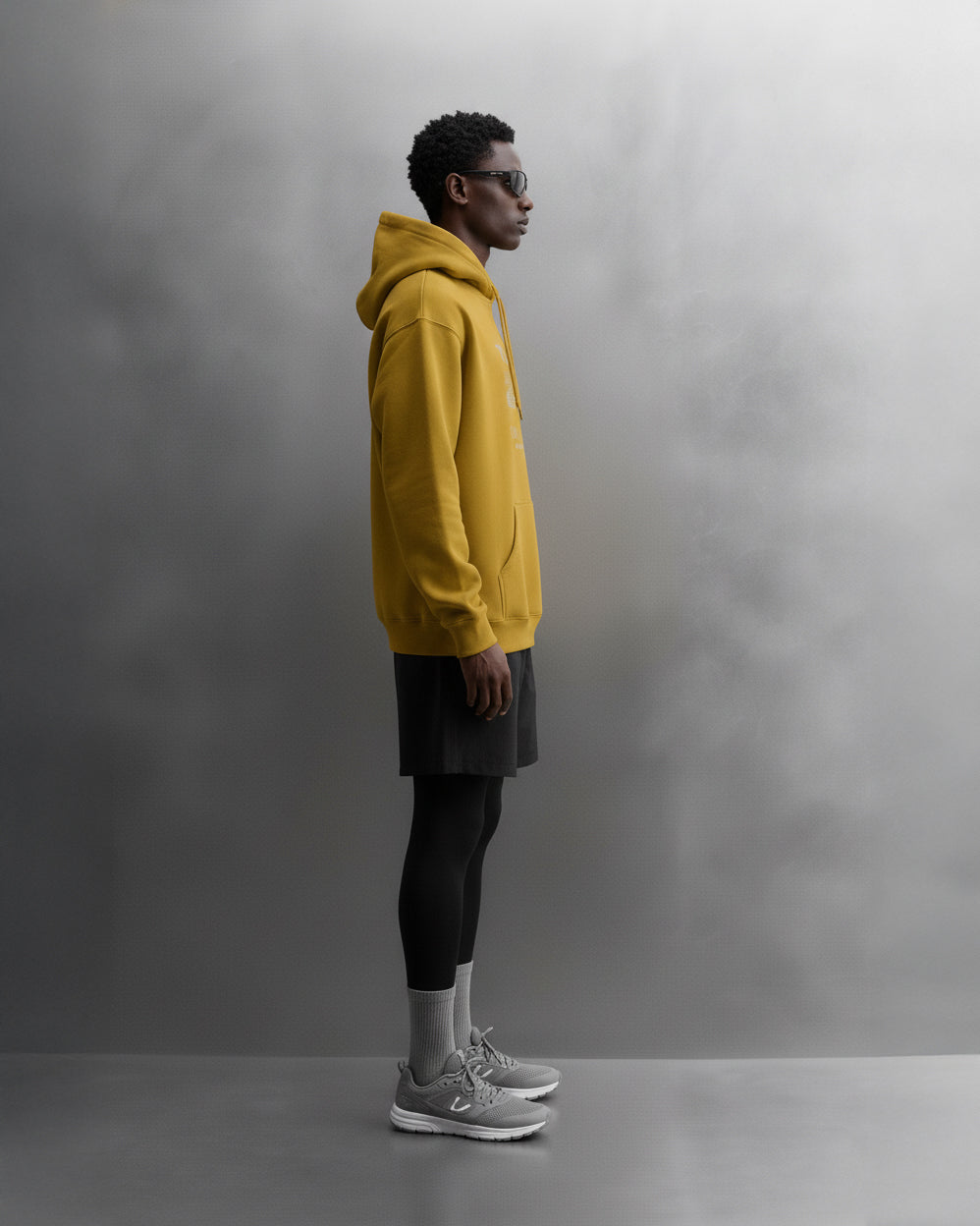 TEAM 247 MUSTARD PERFORMANCE HOODIE