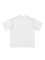 Oversized Contrast-Stitched Cotton Tee