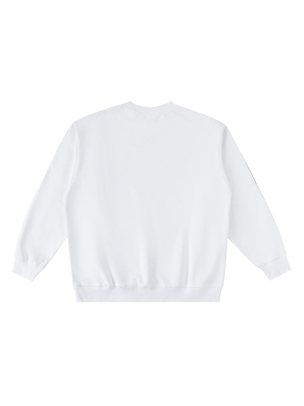 Oversized Crewneck Taped Sweatshirt