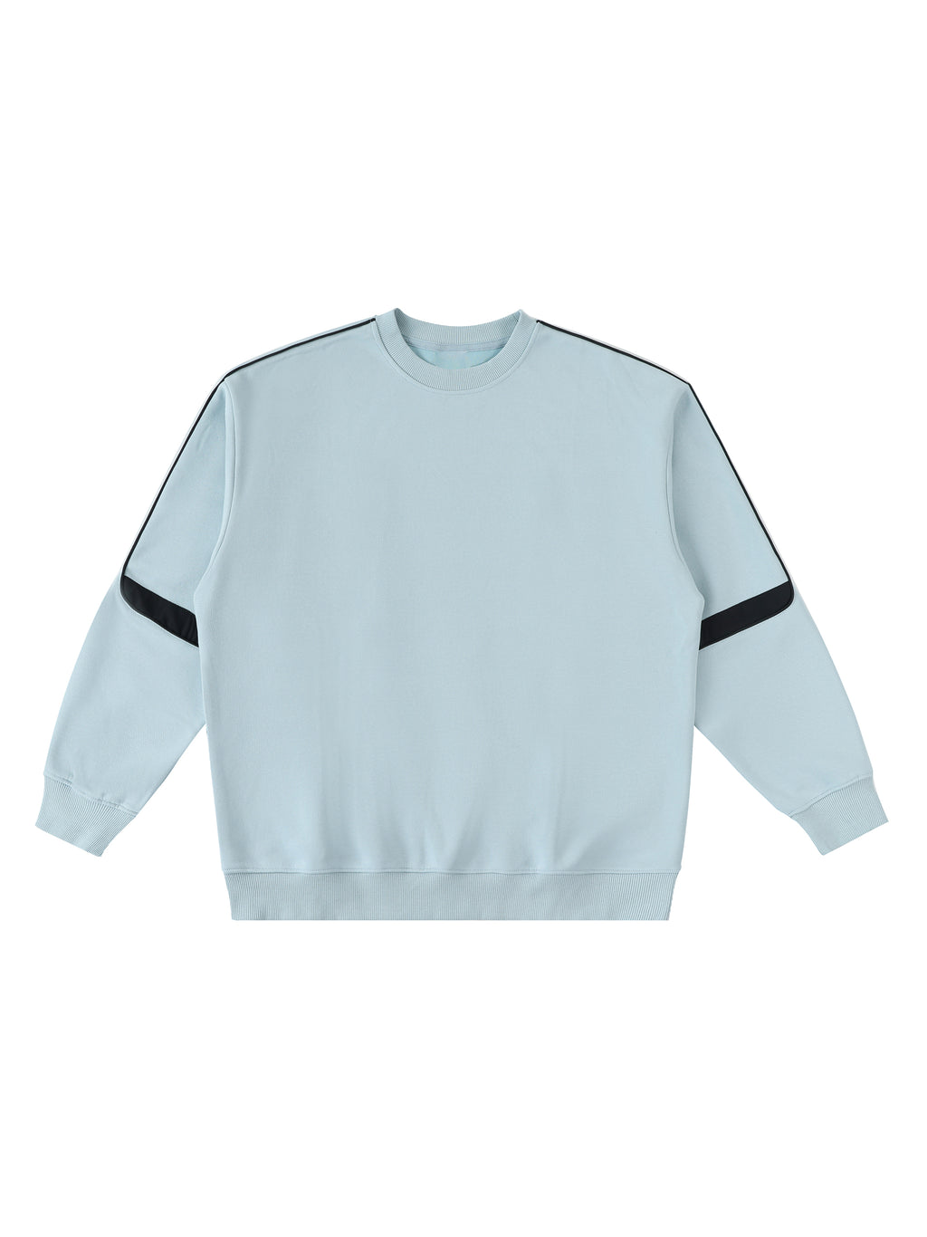 Oversized Crewneck Taped Sweatshirt