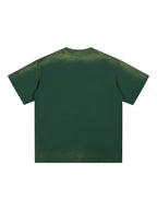 Petite Crew Neck Sunfade Edge T-Shirt