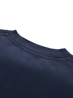 Petite Crew Neck Sunfade Edge T-Shirt