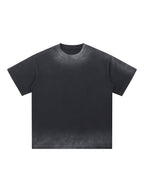 Petite Crew Neck Sunfade Edge T-Shirt