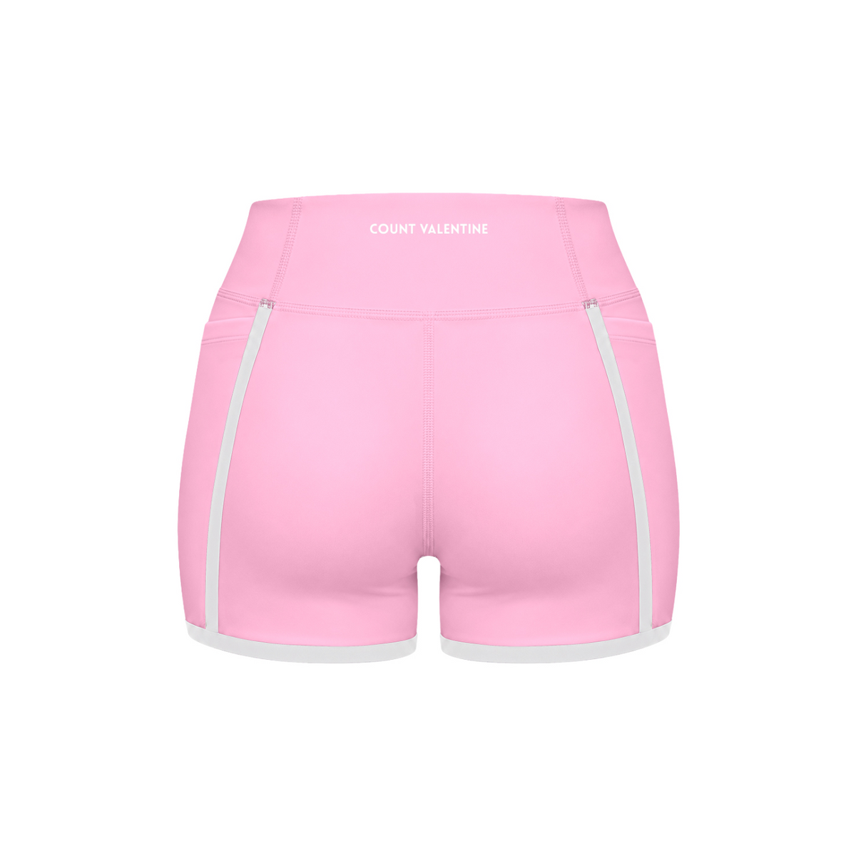 Everyday Move Biker Shorts - Pink, photo 2 | women's biker shorts by Count Valentine