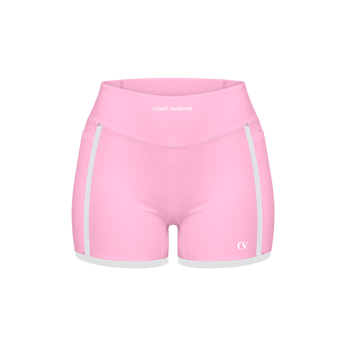 Everyday Move Biker Shorts - Pink, photo 1 | women's biker shorts by Count Valentine