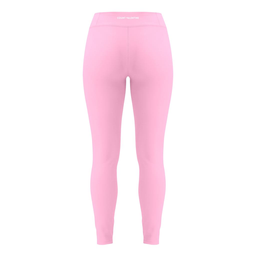 Everyday Move Tapered Leggings - Pink, photo 2 | women's yoga leggings by Count Valentine