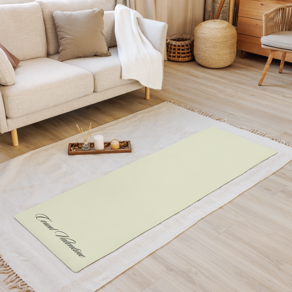 Pro Balance Yoga Mat - Light Yellow