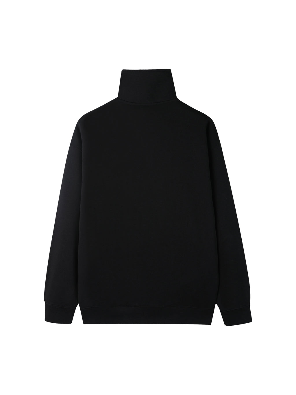 Quarter-Zip Drop Shoulder Sweatshirt